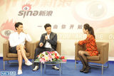 组图：陈晓东金泽灏做客聊《加油爱人》