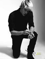 高清图：帅气小生寇德-欧沃斯崔拍黑白大片