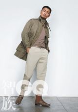 高清图：邵兵《GQ》大片 优雅不羁男人味 