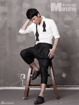 高清图：李光洁杂志大片再曝光 游走于优雅与不羁