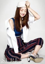 组图：韩星徐孝琳时尚写真 长腿女神不甘示弱