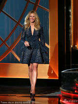 组图：布莱恩获剧情最佳男主角 朱莉娅-罗伯茨蓝裙颁奖