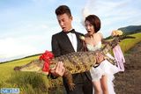 组图：马晓灿与鳄鱼共舞 《求爱嫁期》爆笑上映