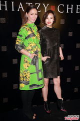 组图：陈豪否认与老婆冷战 刘心悠再演女鬼过癮