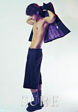 组图：MBLAQ成员Mir拍写真 秀性感好身材