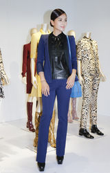 组图：刘涛亮相时尚活动 帅气造型性感十足