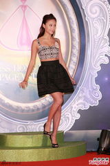 组图：20位候选港姐首晤传媒 佳丽现场展风姿