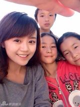 组图：美女支教老师撞脸陈意涵 获赞人美心更美