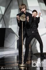 组图：Super Junior回归再夺冠 T-ara等女团性感大对决