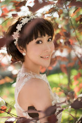 组图：刘芷汐甜美写真 清新可人夏日味道