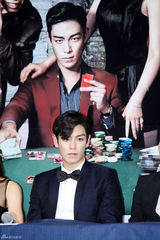 组图：申世京TOP(崔胜贤)等宣传19禁新片《老千2》