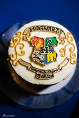 组图：小夫妻办哈利-波特主题婚礼 斯内普证婚