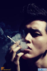 组图：黄明暗黑概念大片  眼神迷离展熟男范