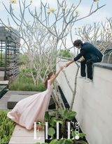 组图：蔡琳高梓淇婚纱写真尽显甜蜜浪漫