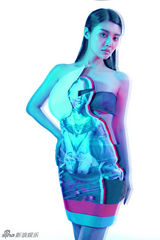 组图：徐冬冬最新大片高端时尚幻影魅惑