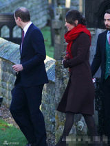 组图：凯特王妃亮相圣诞活动 怀孕后不忘踩高跟鞋