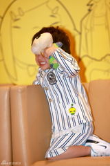 高清组图：张柏芝宣传动画版《长江七号》儿子抢镜