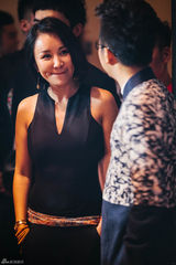 组图：李玉刚牵手设计师宣佐T台首秀