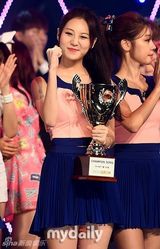 组图：《冠军秀》Girls Day夺冠难掩激动心情