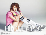 组图：韩星李多喜拍时尚写真运动风秀长腿