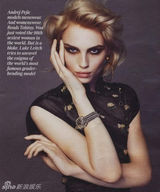 组图：最美男模宣布变性 时尚大片雌雄同体