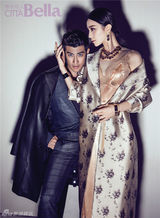 组图：范冰冰李治廷大马时尚写真迷夜摩登