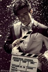 组图：林申阚清子情侣大片 深情演绎油画爱情