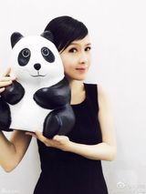 组图：千只纸熊猫空降香港 众星卖萌合影倡环保