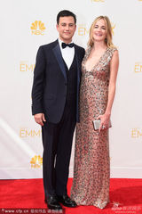 组图：脱口秀主持人Jimmy Kimmel现身