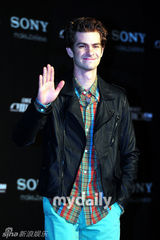 组图：好莱坞影片《超凡蜘蛛侠》访韩新闻发布会