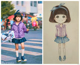 组图：贝儿Q版萌图曝光 表情鬼马童趣盎然