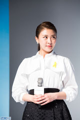 独家高清：河智苑出席活动 黑白搭配显优雅气质