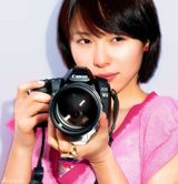 高清组图：江一燕化身摄影精灵 执着让她美丽绽放