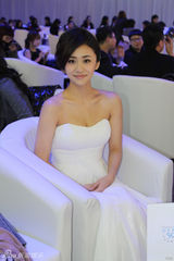 组图：刘芸魅力亮相名品活动 时尚典雅秀白嫩美肤