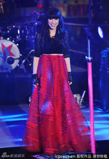 组图：鸟叔跳马舞纽约跨年 小天后泰勒卡莉献唱