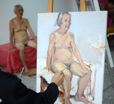 组图：84岁空巢老汉凄凉当艺术裸模引关注