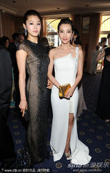 高清：《雪花秘扇》亮相 邓文迪李冰冰全智贤比美