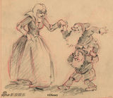 高清组图：迪士尼《白雪公主》手绘草图曝光