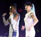 组图：蔡依林上海开唱 劲歌热舞造型多变