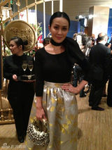 组图：刘嘉玲万宝宝齐捧场赌王之女晚宴