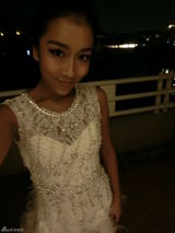 组图：好声音学员吉克隽逸后台自拍照曝光