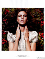 高清图：名模肯德拉-斯皮尔斯登中国版《Vogue》