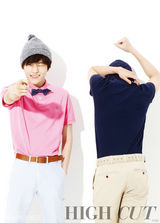 组图：韩团INFINITE时尚写真 春装百搭清新帅酷