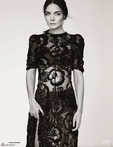 组图：前汤嫂凯蒂杂志大片 端庄恬静优雅迷人