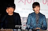 组图：朴哲民基泰英出席《希望和绝望之间》首映
