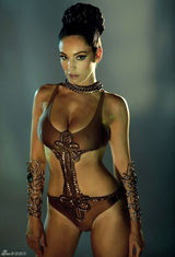 高清组图：英国美女凯莉-布鲁克性感写真秀曲线