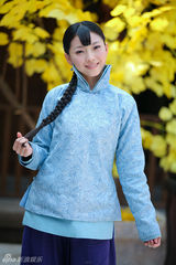 组图：刘佳媛古装照写真清丽秀气