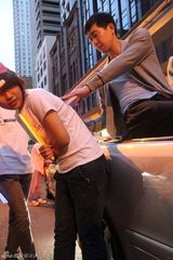 组图：影帝王千源悉尼与华人欢度春节