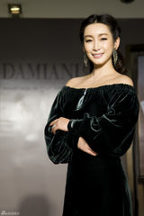 组图：秦海璐典雅亮相 获定制款婚戒疑好事将近