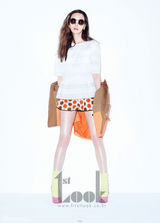 高清组图：韩星李娜英杂志写真变身活泼明朗少女